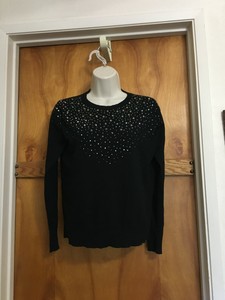 black sparkly sweater