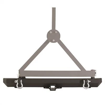 Smittybilt 76651D-01 SRC Rear Bumper w/ D-Rings for 1976-2006 Jeep Wrangler CJ-7 Foto 2 de 4