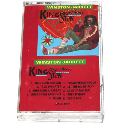 Winston Jarrett - Kingston Vibrations (Cassette Tape 1991) TESTED / Reggae