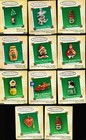 11, 10 Different 2004 Hallmark Miniature Collector's Series Keepsake Ornaments