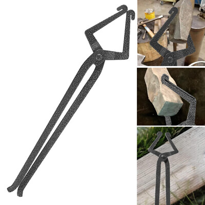 Blacksmith Tong Blacksmith Hammer Eye Pick Up Tongs Fit for Beginner Blacksmiths