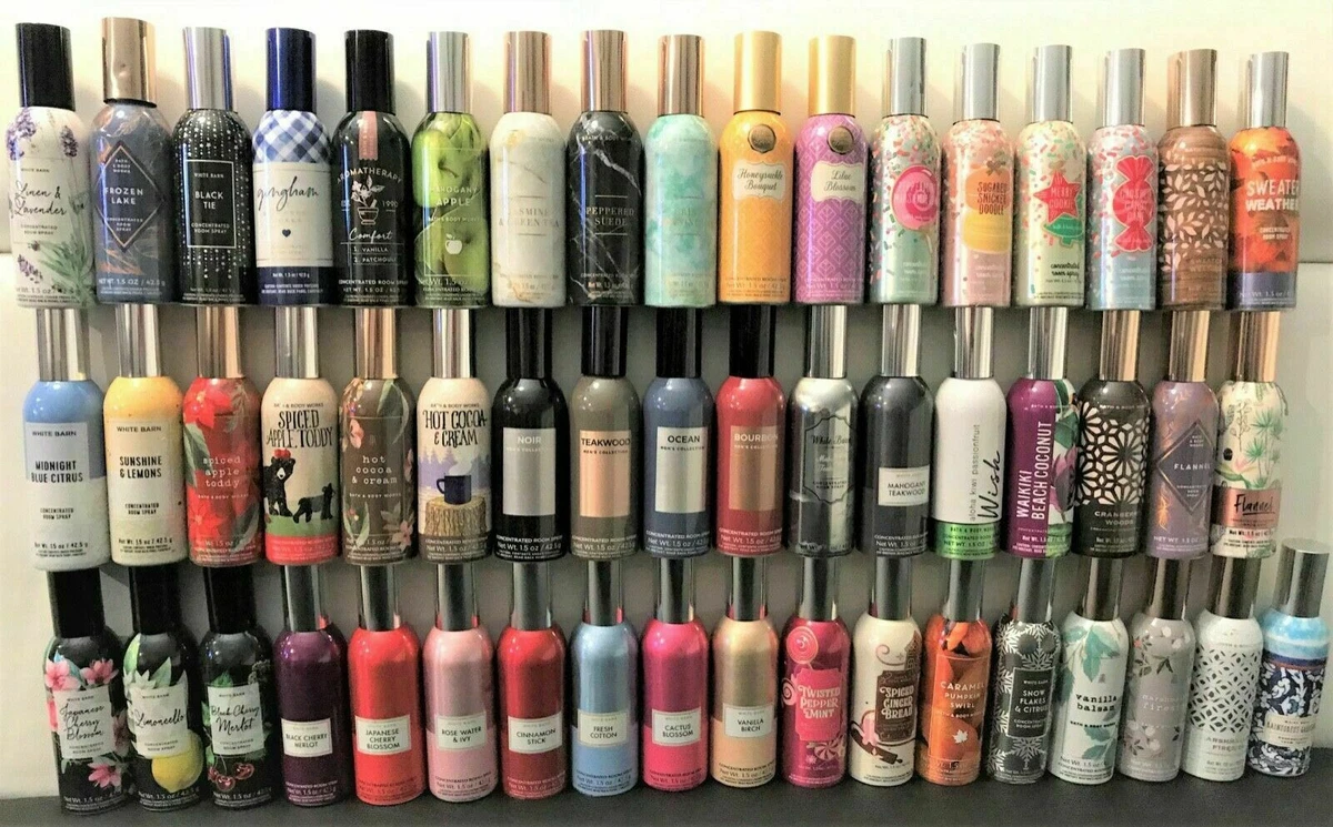 Bath Body Works 1.5oz. CONCENTRATED ROOM SPRAYS YOU PICK MOST DISC.SCENTS