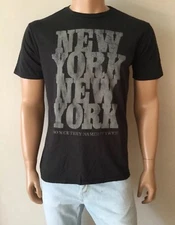 Junk Food New York Black Men’s T-Shirt  Size M