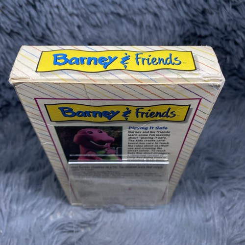 Barney And Friends Playing It Safe VHS Tape 1992 Time Life Video The Lyons Group - Photo 6/8