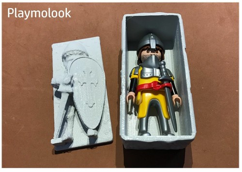 3d printed Sarcophagus on Playmobil scale. Playmobil figures not included. - Picture 3 of 5