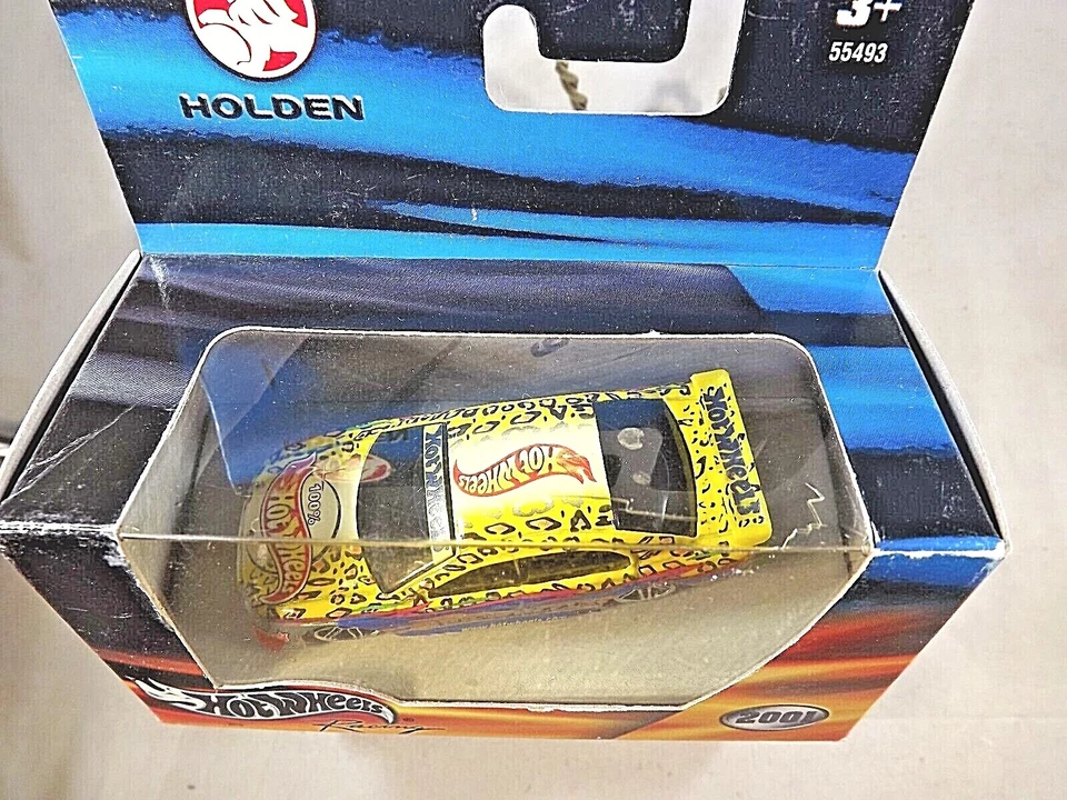 Hot Wheels Racing Australian Grand Prix Pace Car 2001 amarillo dorado con radios PR5 Foto 3 de 4