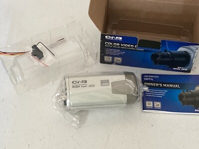 CNB G1867NF Color Video Camera DSS Super SDNR 550TVL Unused Open Box