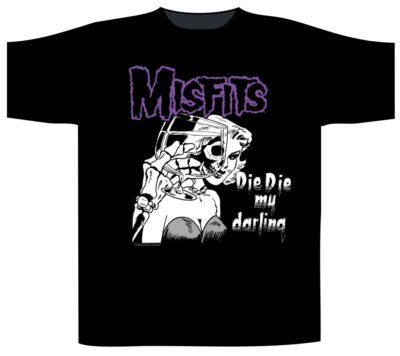 Misfits - Die Die My Darling Band T-Shirt Official Merch