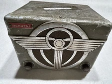 1930’s 40’s General Classic Tube RADIO Art Deco Mid-Century Modern USA Rare