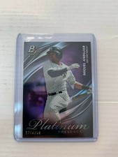 Miguel Andujar 2019 Platinum Presence Purple Card #PP-12 Serial #134/250