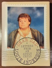 LOUIE ANDERSON (1953-2022)-Dear Dad-SIGNED inscribed 1st printing-1989