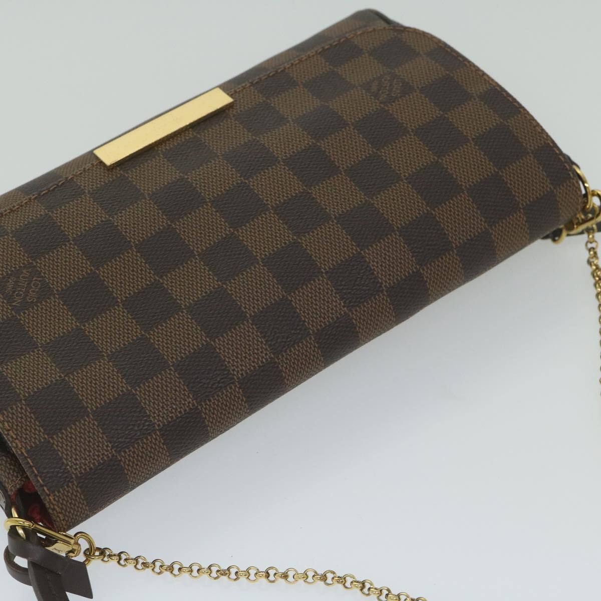 Louis Vuitton Favorite Brown Canvas Shoulder Bag Authentic Louis Vuitton Favorite Brown Canvas Shoulder Bag Authentic