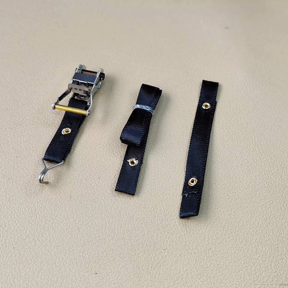 Adjustable Spare Tire Tie Down Strap For 1/10 1/14 RC Car Crawler Trucks Vans - Image 4 of 4