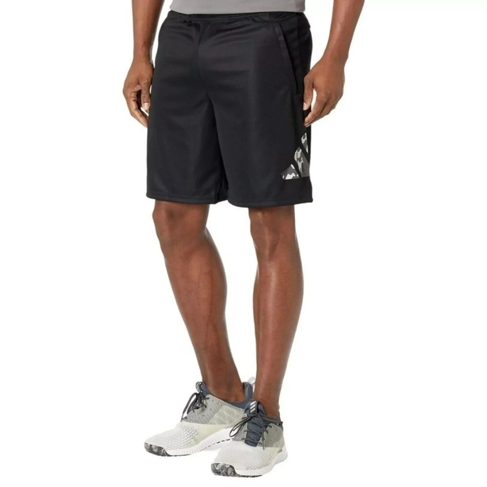 Adidas Men's Train Essentials Seasonal Training Shorts, Black/White, Size 2XL7