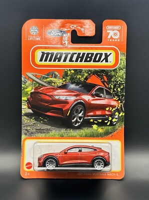 Matchbox 2021 Candy Apple Ford Mustang MACH-E Collector s Diecast  NEW  