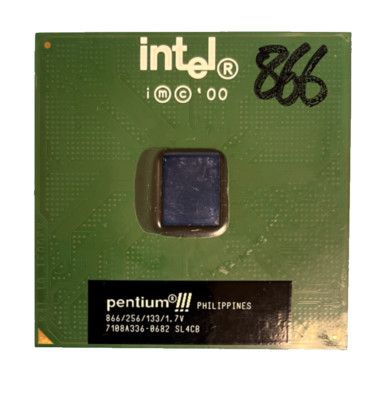 Intel Pentium III 866GHz 866/256/133 Socket 370 CPU SL4CB