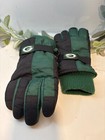 reebok, Green Bay Packers and selected gloves. Youth size large.