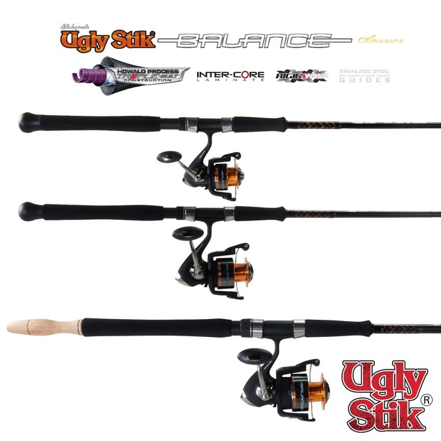 ugly stik saltwater spinning combo