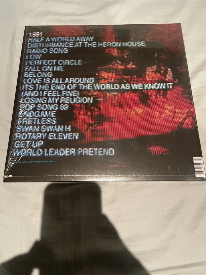 R.E.M REM MTV Unplugged 1991 Complete Performance 2014 EU 2LP Vinyl Records - Image 3 of 3