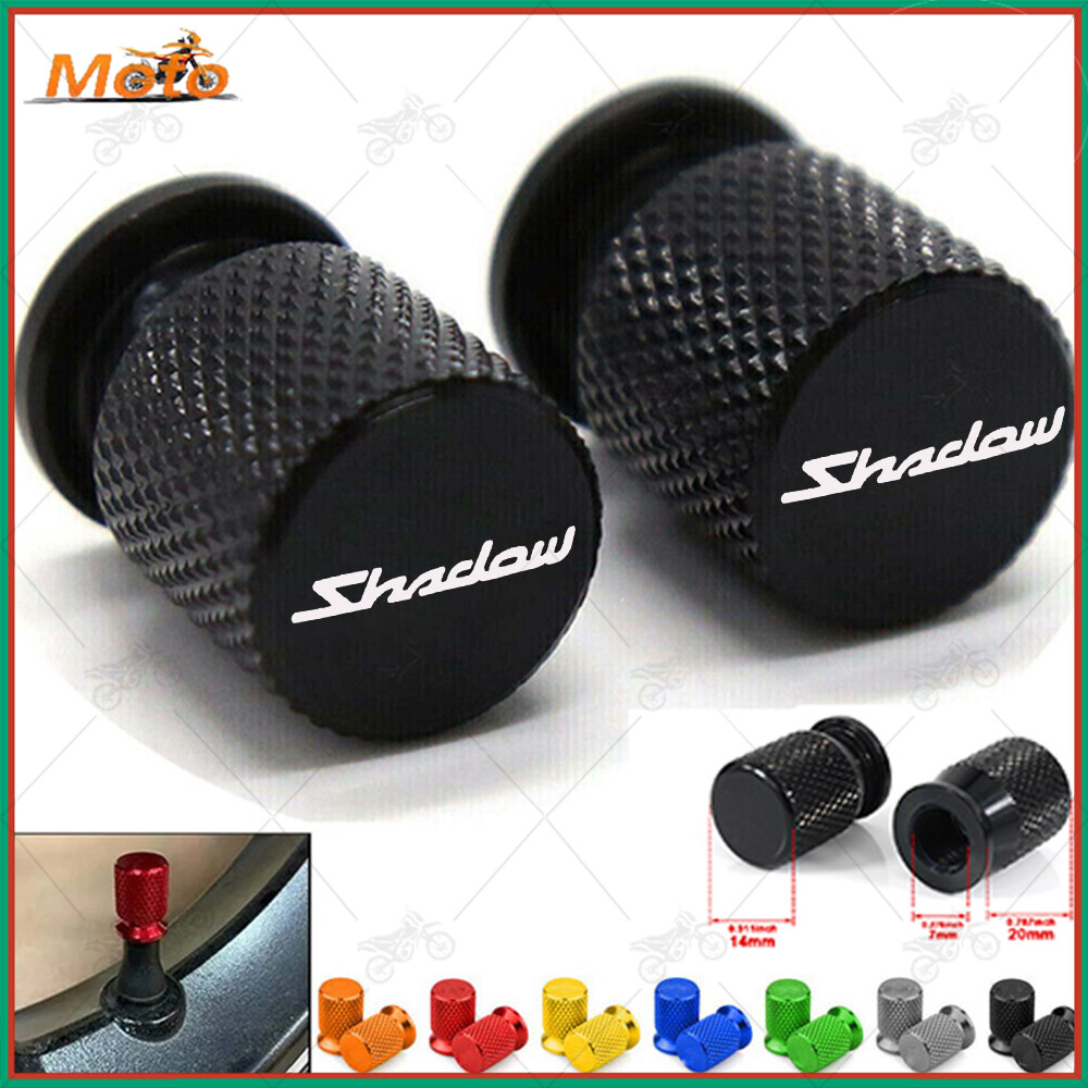 For Honda 750 1100 700 VT750 VT750C Shadow Accessories Tire Valve Stem Cover Cap