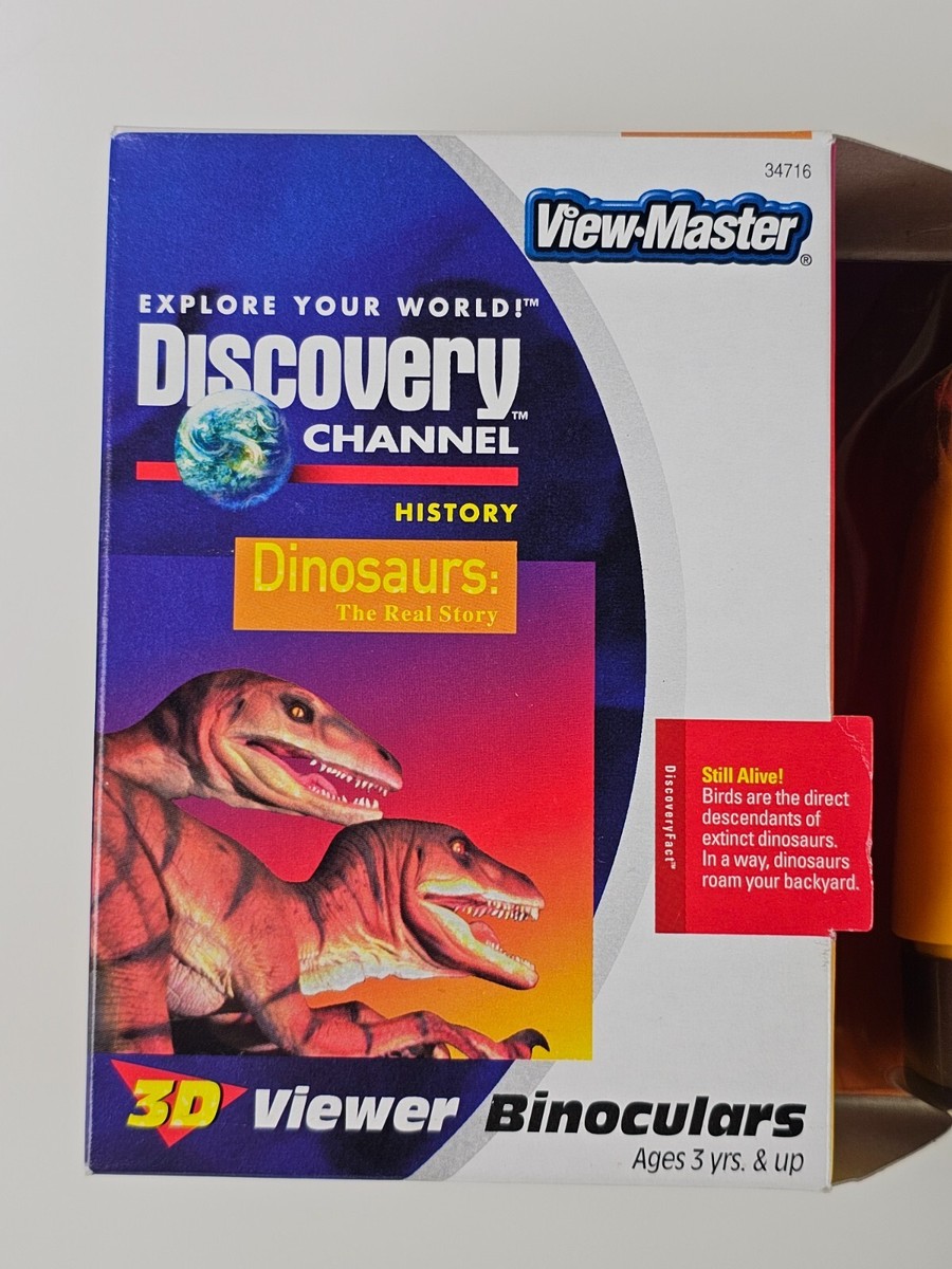 Discovery Channel Dinosaurs 3D Viewer/Binoculars Reels View-Master