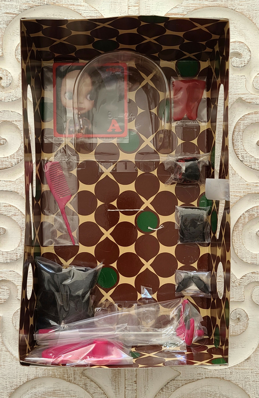 * WOW! CUSTOM ROSIE RED ENCORE BLYTHE DOLL BY MILKY WAY *