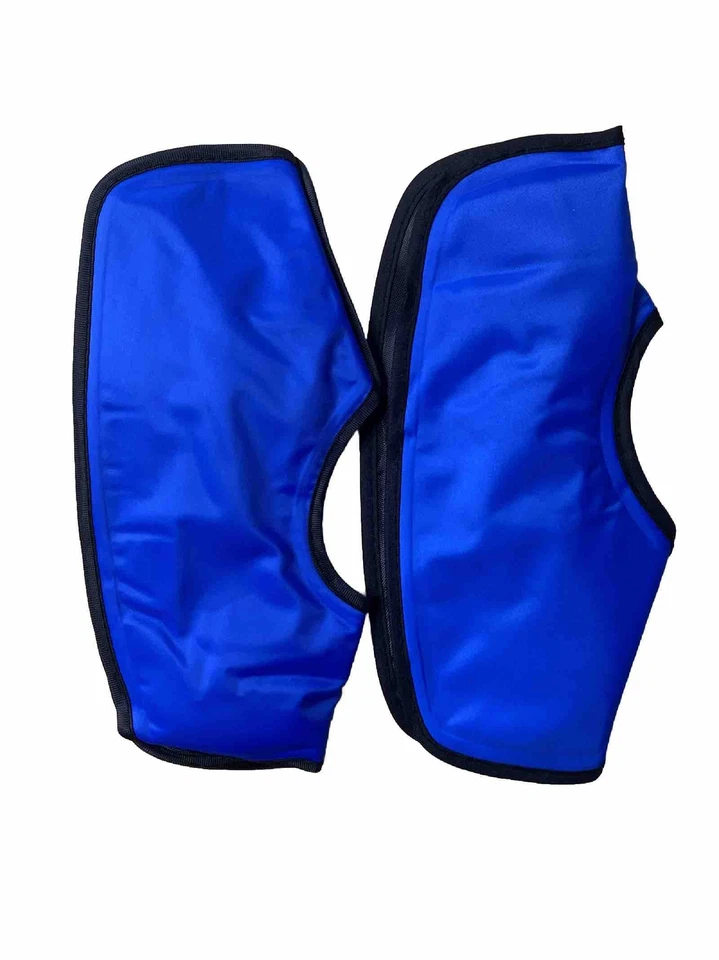 Rodillera neumática Cryo Orthosos Brace 2 bisagras ROM con 2 paquetes de gel y bomba Foto 4 de 4