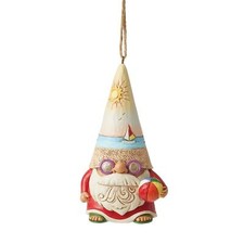 Jim Shore Heartwood Creek Summer Coastal Beach Gnome Beachball Ornament 6012800