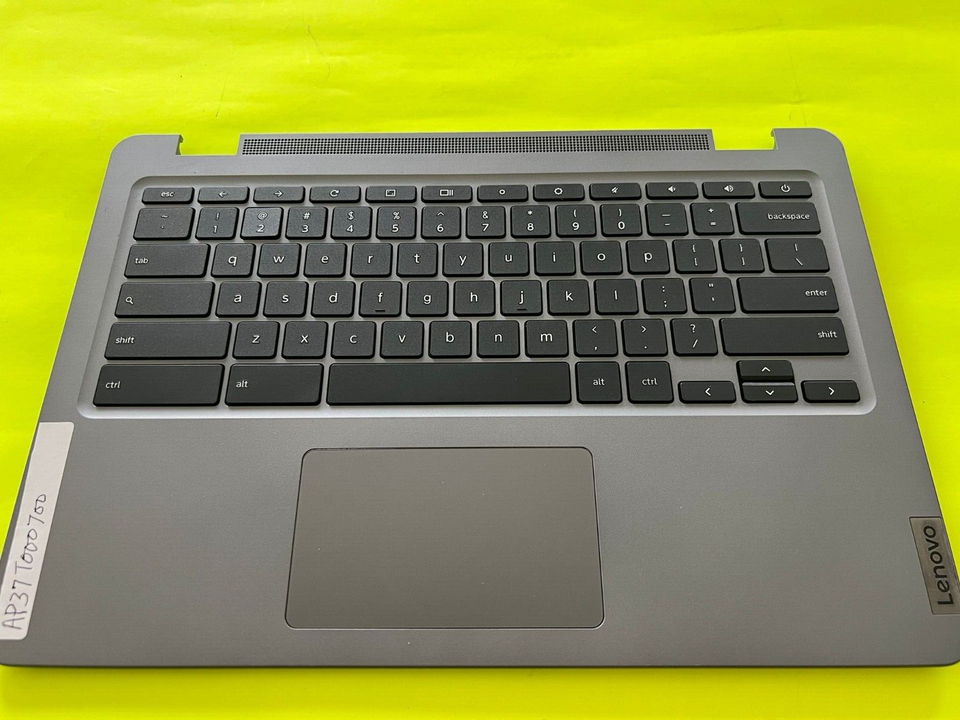 5M11C89153 For Lenovo 14e Chromebook Gen 2 Palmrest Assembly With Keyboard & Touchpad - Gray