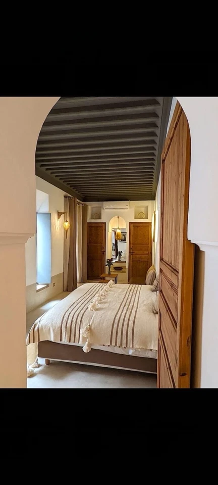 African Moroccan Bedspread Queen/King Size  Bed Throw - Image 3 of 4