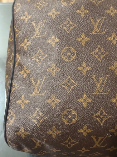 LOUIS VUITTON macassar waterproof monogram bandouliere Keepall 55 duffle bag - Picture 4 of 22