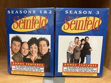 NEW / SEALED Seinfeld - Season 1-2  3 DVD Box Set  Lot of 2 