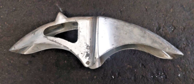 Garde-boue arrière pour PIAGGIO Ciao P, Ciao PX 50cc - Garde-boue RMS en acier peint en noir