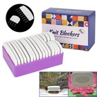 20Pcs Knit Blockers + Pins Sets for Blocking Knitting Crochet Lace Needlework