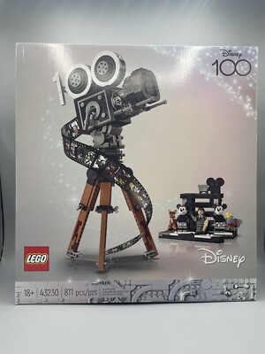 LEGO 43230 Walt Disney Tribute Camera, Disney 100 Celebration MINT
