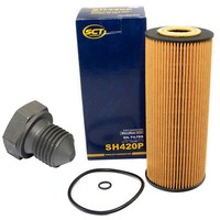 ÖLfilter SH420P + ÖLablassschraube FüR Ford Galaxy Seat Inca VW Sharan Caddy