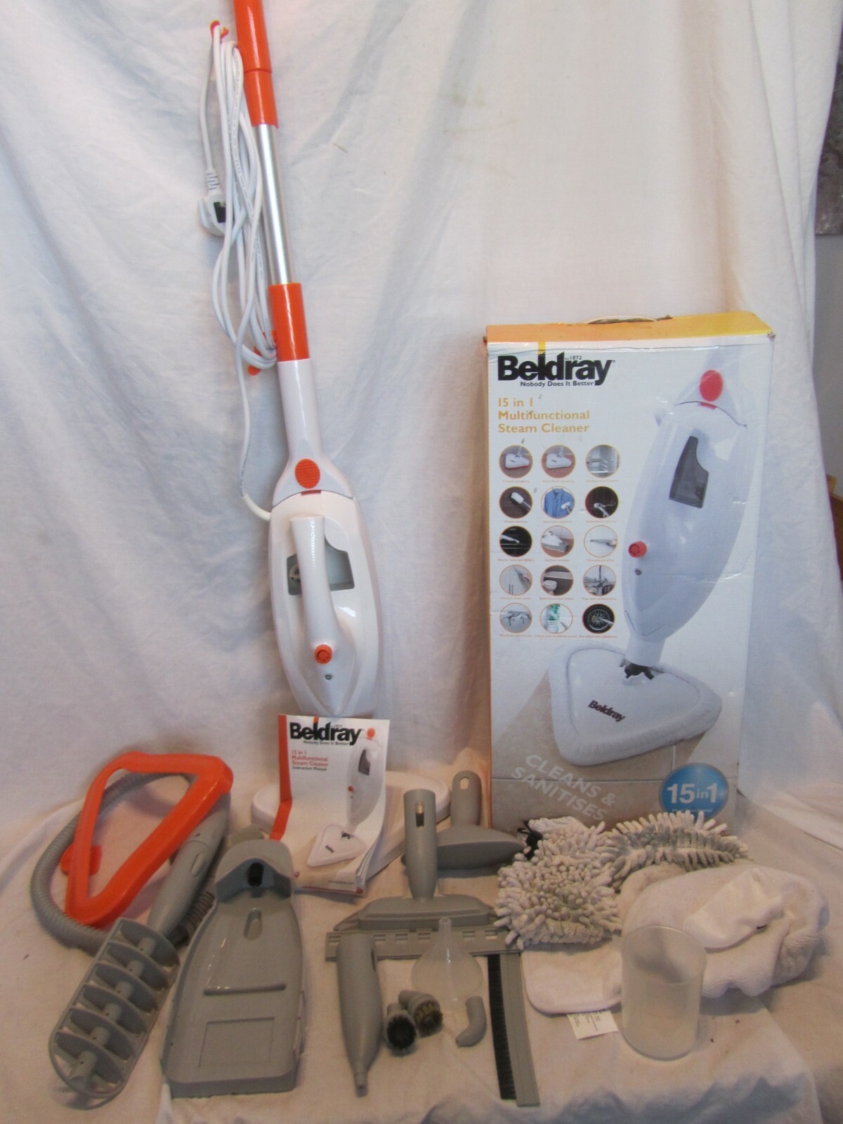 beldray 1000w steam cleaner