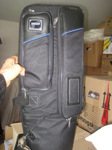 GEWA Trompeten Tasche GIG BAG zwei Fronttaschen schwarz - Bild 6 von 8