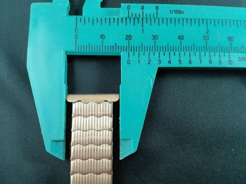 BRACELET GOLD PLATED 50 micron VINTAGE USED 20 mm (rif-BR20V) - Foto 5 di 5