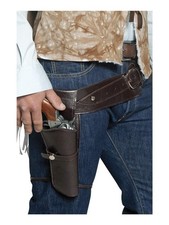 Western Gun Belt and Holster Cowboy Halloween Costume Accessory