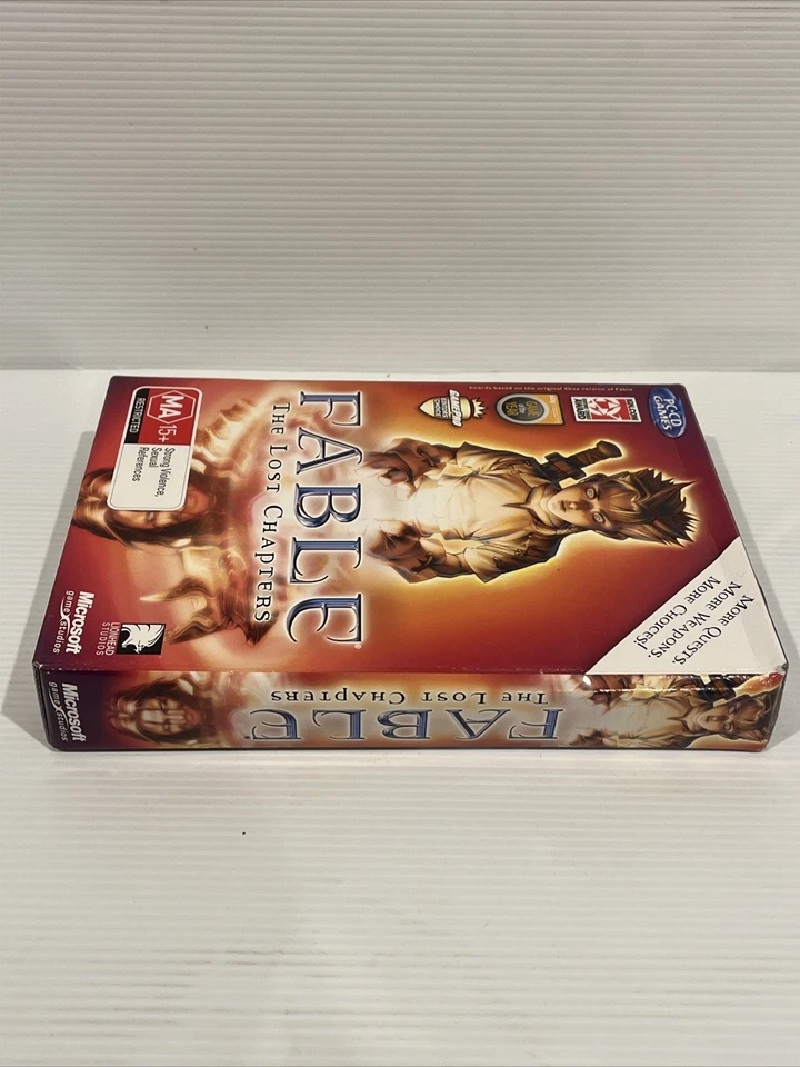 Fable The Lost Chapters PC CD ROM Game With Manual Small Box Edition - Image 3 of 4