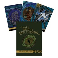 Wild Elemental Oracle Tiergeist Karten Deck & Guidebook 44 Karten Set
