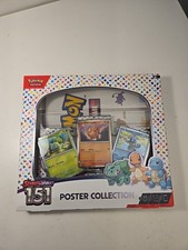 Nintendo Pok mon TCG Scarlet Violet - 151 Poster Collection Box - 3 Packs