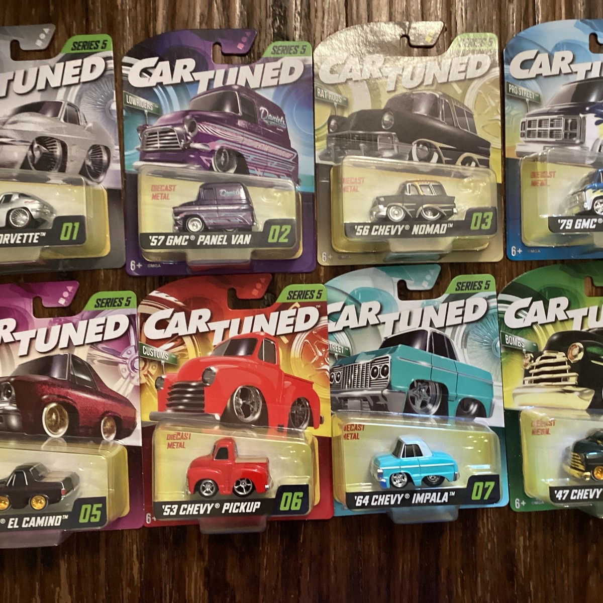 CAR TUNED Series full set of GM cars! Brand New Release 2025