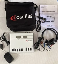 Oscilla SM910-B Screening Audiometer W/ Headphone, Probe & Power TESTED