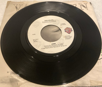 45 RPM-VAN HALEN: Jump / House of Pain WB 7'' N-mint Viny ''Play Tested''