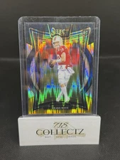 Drake Maye Rookie 2024 Select #27 Black and Gold Prizm Shock Patriots RC