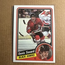 1984-85 Topps #35 Denis Savard Hockey NM 