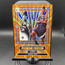 2025 WNBA Donruss Franchise Features Jewell Loyd Orange Laser /399 Aces #9