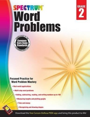 Spectrum Word Problems, Grade 2 (Taschenbuch)